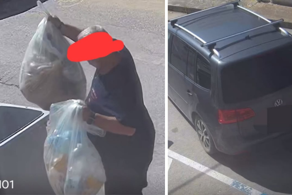 Lo sporcaccione è avvisato: "riprenditi la tua spazzatura o ti denuncio"