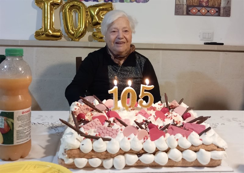 La nonna dei manduriani compie 105 anni