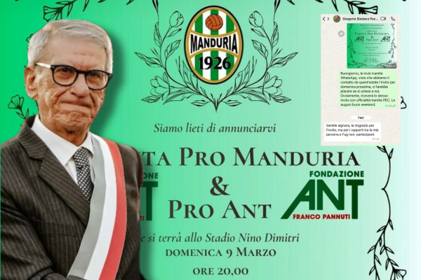 Il sindaco diserta l'iniziativa pro-Ant per dissidi personali con la società biancoverde