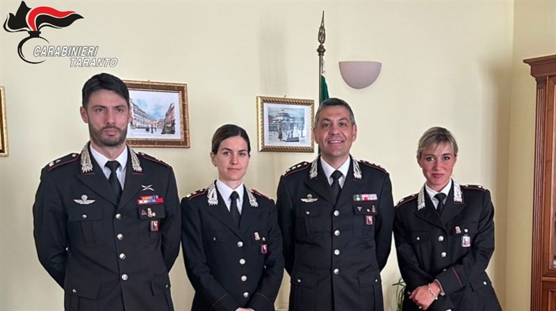 Il comandante della compagnia carabinieri di Manduria promosso al grado di Maggiore