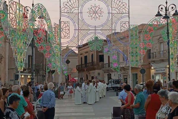 La festa in piazza