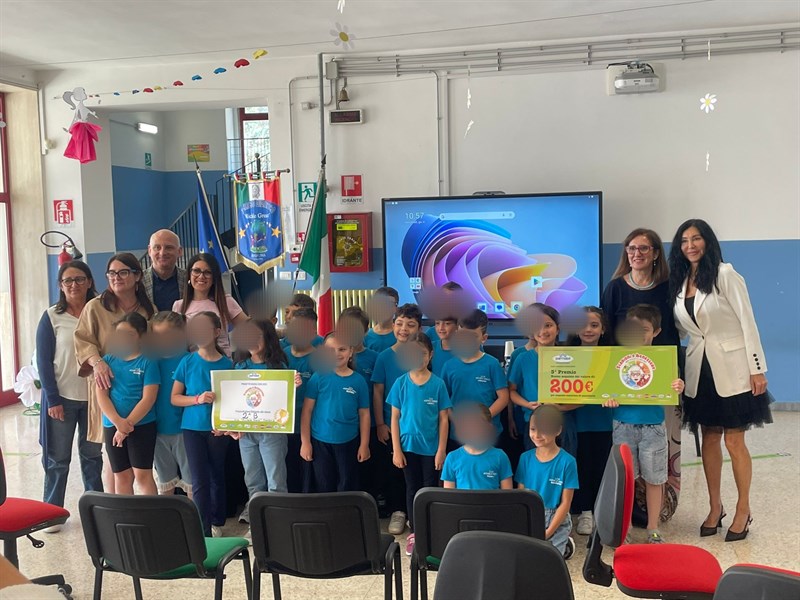 Premio Parmalat Silac alla classe della Michele Greco di Manduria