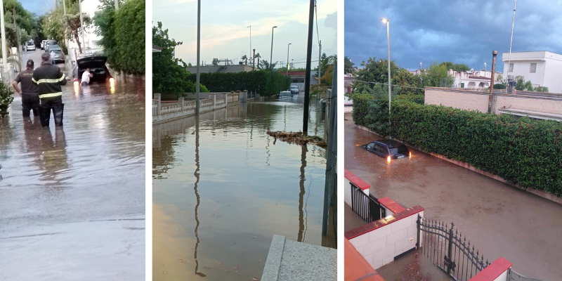 Soliti allagamenti trasformano le strade di San Pietro in una laguna 