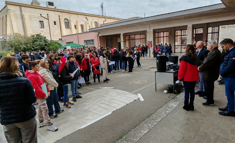 Storia del Natale all'istituto Michele Greco