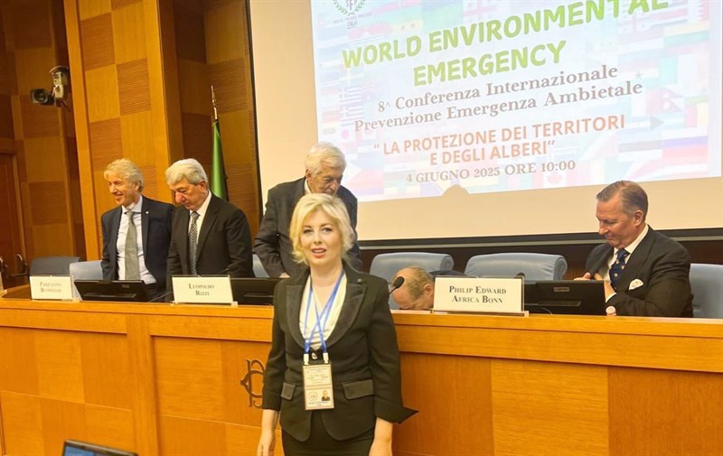 Alla manduriana Maria Grazia Lenti il cerimoniere della conferenza internazionale sull’ambiente