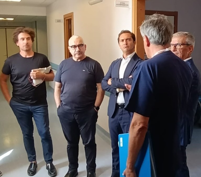 La delegazione dl Pd al Giannuzzi