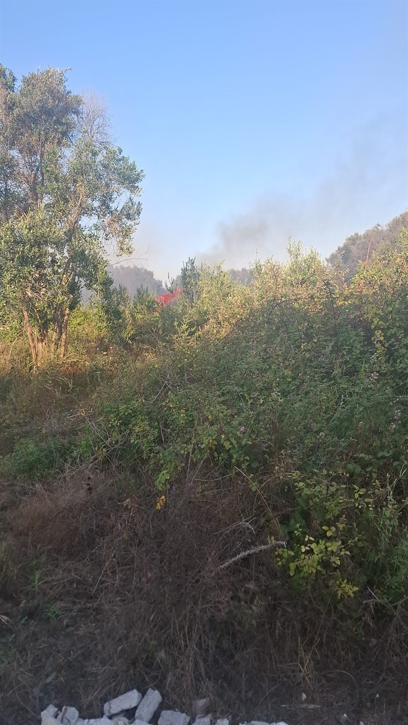 Incendio a San Pietro in Bevagna