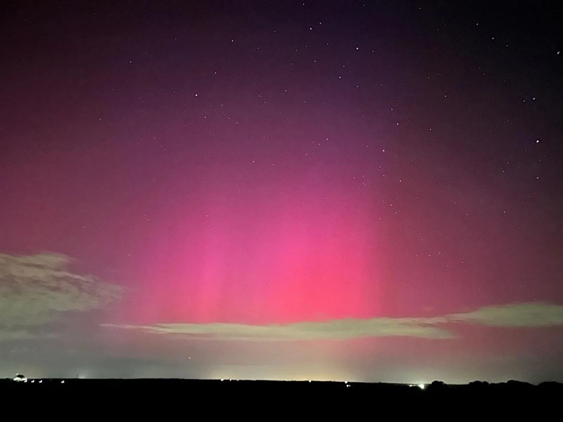 Lavocedimanduria.it Manduria Spettacolare aurora boreale nelle