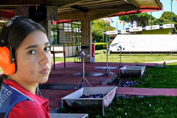Giulia Greco, 16 anni, debutta alle finali nazionali di tiro a volo a Montecatini