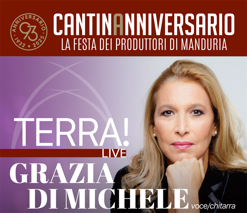 Grazia Di Michele per i 93 anni della Cantina Produttori Vini 