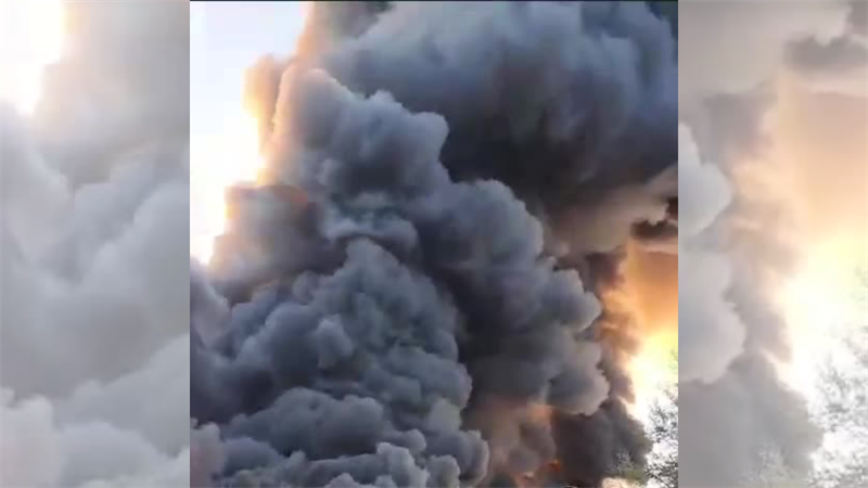 A Taranto prende fuoco un capannone industriale IL VIDEO