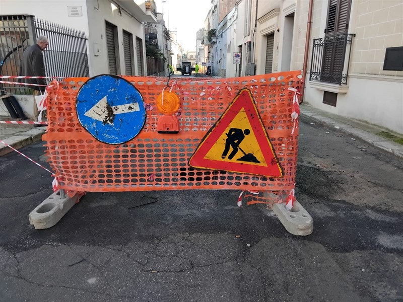 Via Schiavoni bloccat