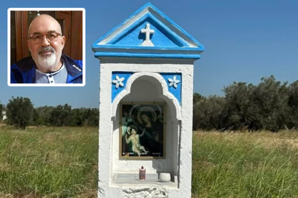 Pino e la sua cura per l'edicola della misteriosa ragazza morta 134 anni fa 