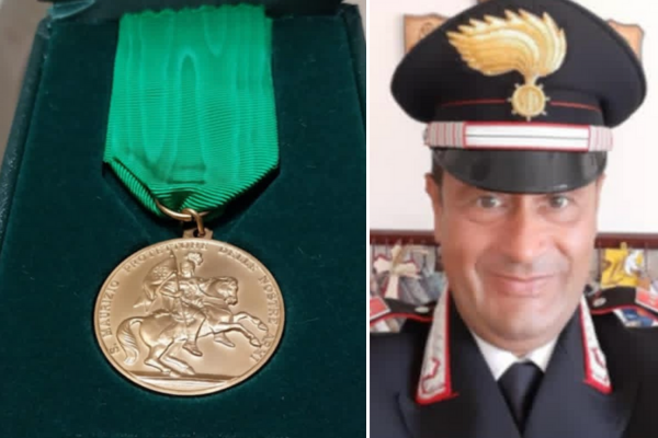 Conferita la Medaglia Mauriziana al luogotenente Antonio Miccoli