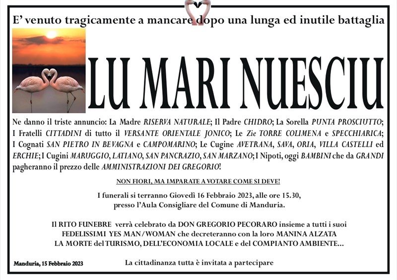 Il necrologio