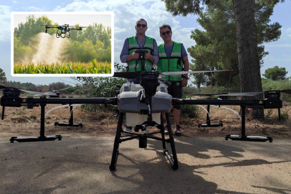 I droni al posto dei trattori in agricoltura: la Manduriana Fartec prima in Puglia con licenza Enac
