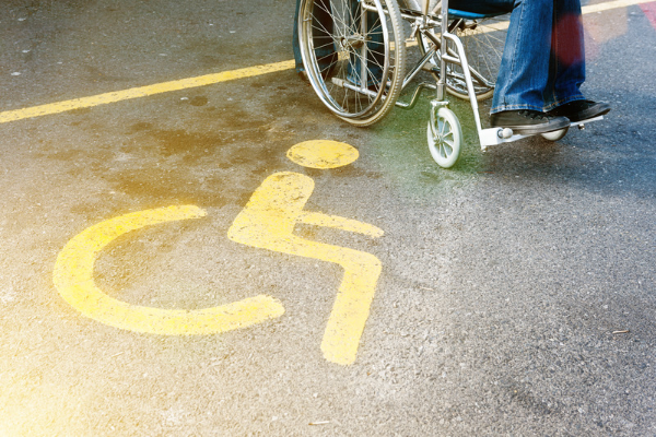 Stallo per disabile 