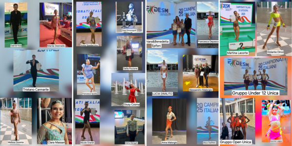 Nuovi trionfi del Team Dance Erario Academy ai campionati nazionali