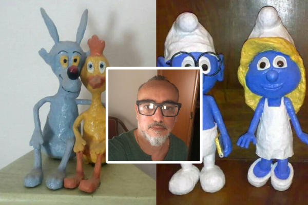 L'addio e il ricordo di Pasqualino che modellava la cartapesta   