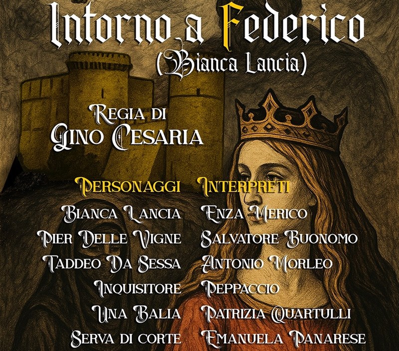Teatro in piazza ad Avetrana con “Intorno a Federico (Bianca Lancia)”