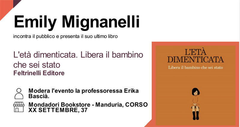 L'età dimenticata, il nuovo libro di Emily Mignanelli