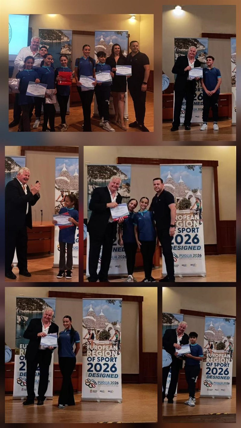 La Regione Puglia premia la Team Dance Erario Academy