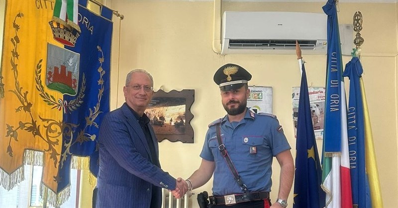 La stazione carabinieri di Oria al maresciallo manduriano Libardi 