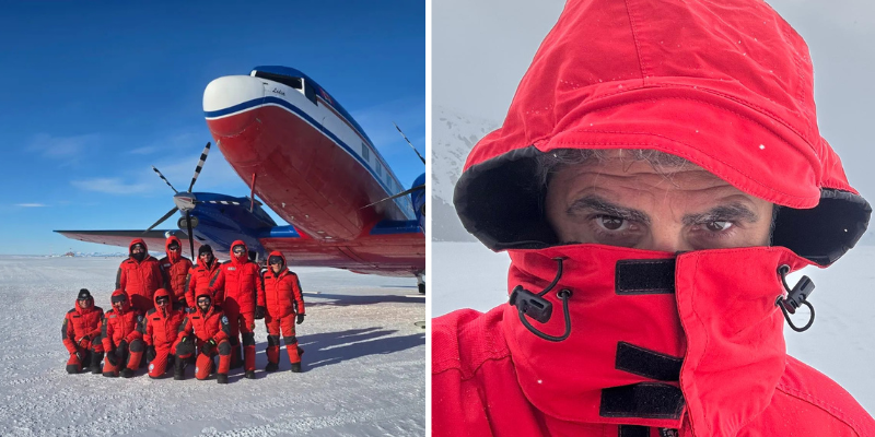 Un manduriano in Antartide dove è sempre giorno e la temperatura scende sino a -90 