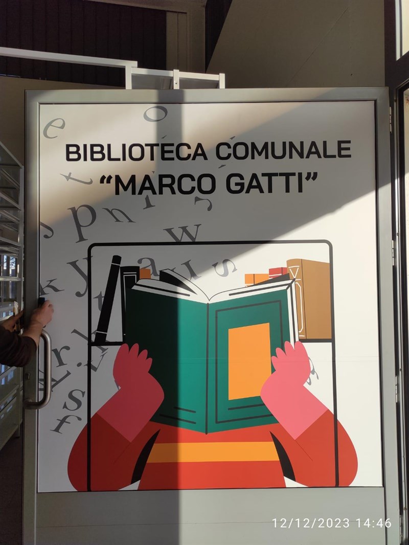 Insegna della Marco Gatti Insegna della Marco Gatti