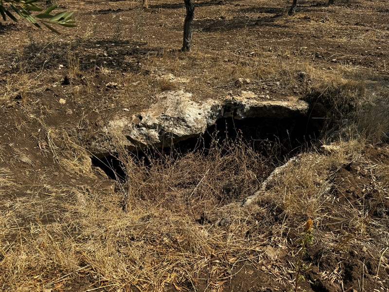 Grotta mai censita in territorio di Avetrana