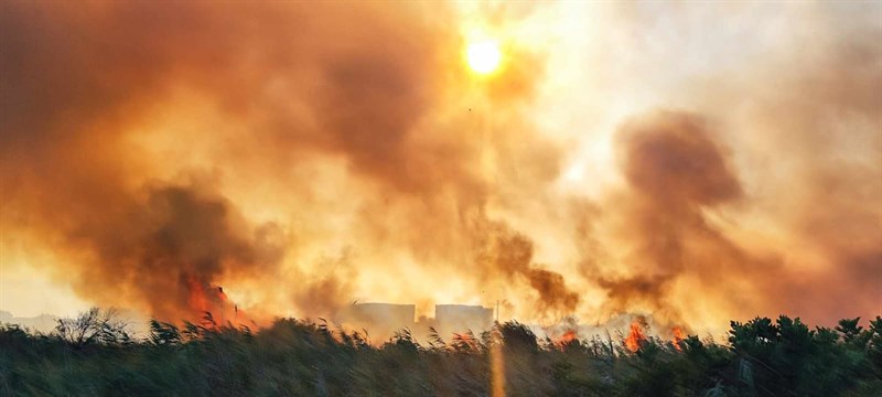 L'inferno sul canneto dell'area protetta, s'indaga per il dolo