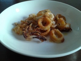 Anellini di calamari al forno